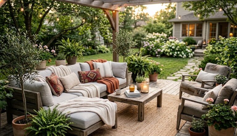 How to Create a Cozy Outdoor Lounge Area That Feels Comfortable and Inviting